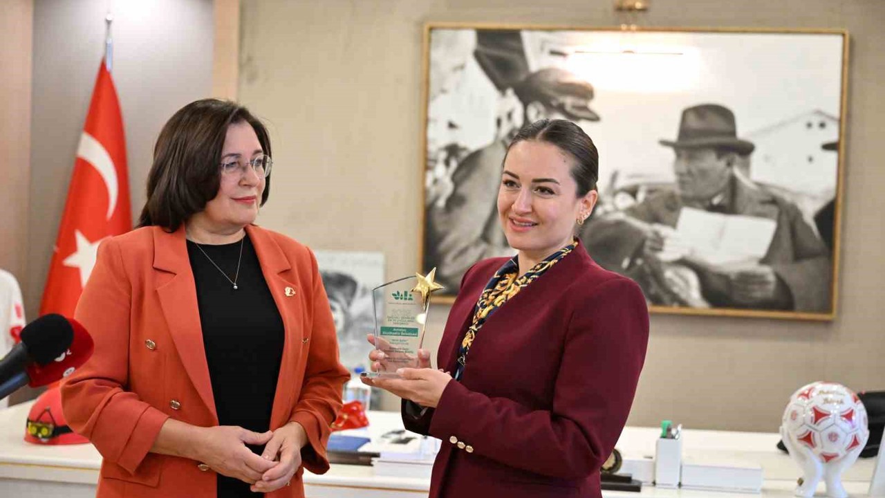 Antalya Büyükşehir Belediyesi’ne çevre ödülü
