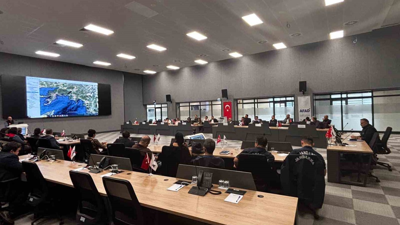 Muğla’da afetlere hazırlık toplantısı
