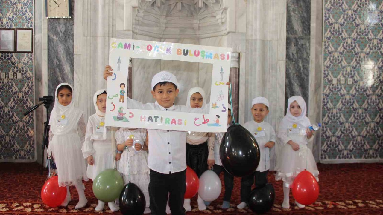 Cizre’de cami-çocuk buluşması etkinliği
