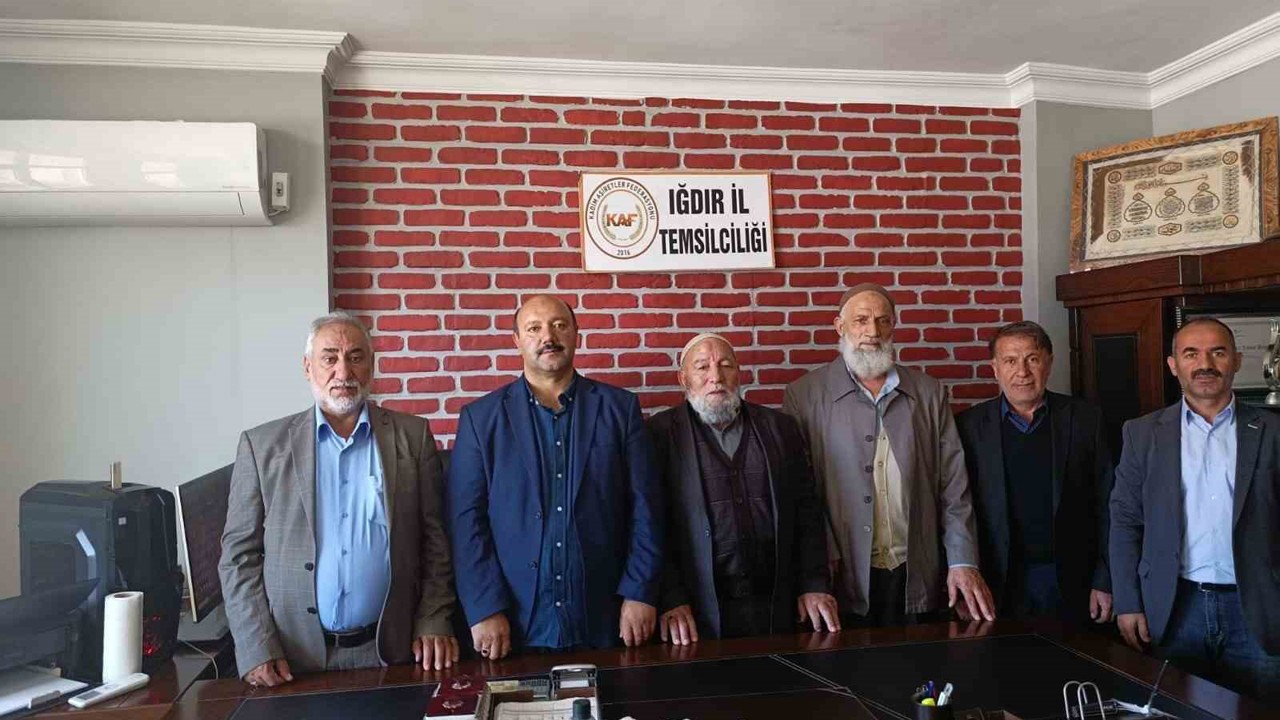 Iğdır’daki aşiret liderleri ve kanat önderlerinden İsrail’e tepki
