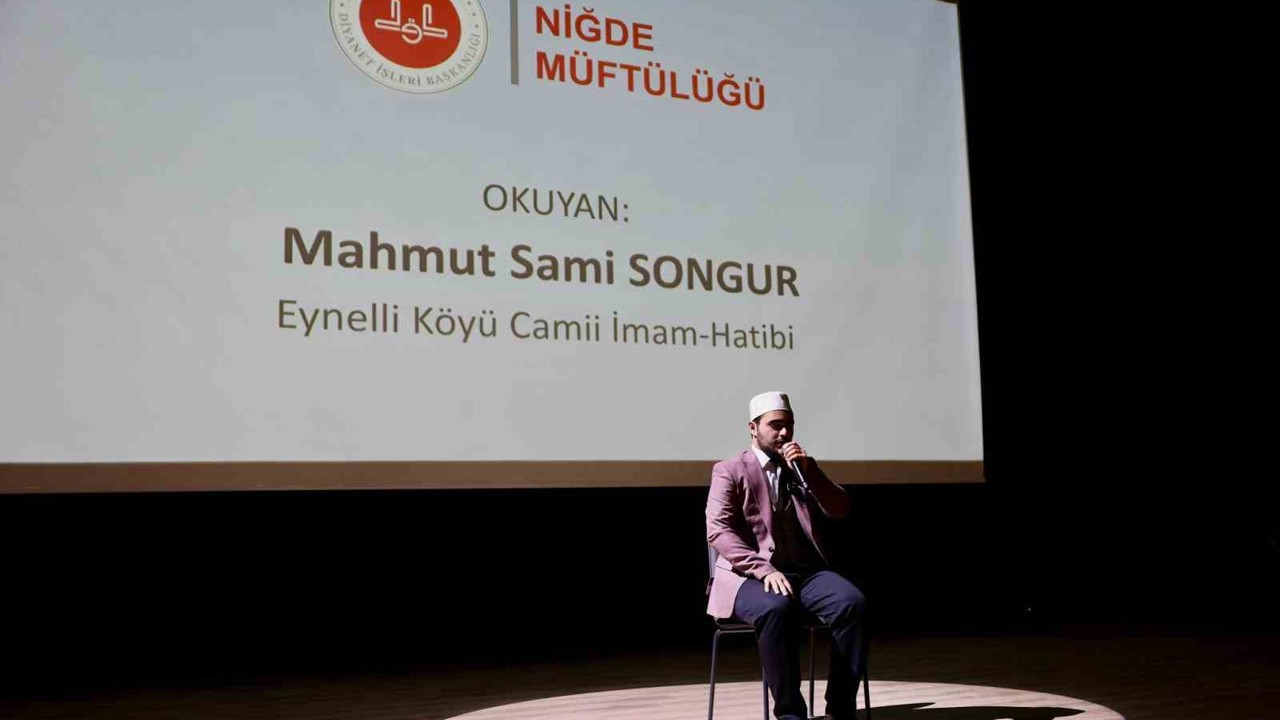 Niğde’de "Peygamberimiz, Cami ve Namaz" konferansı düzenlendi
