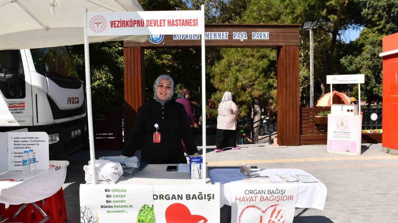 Vezirköprü’de organ bağışına farkındalık oluşturuldu
