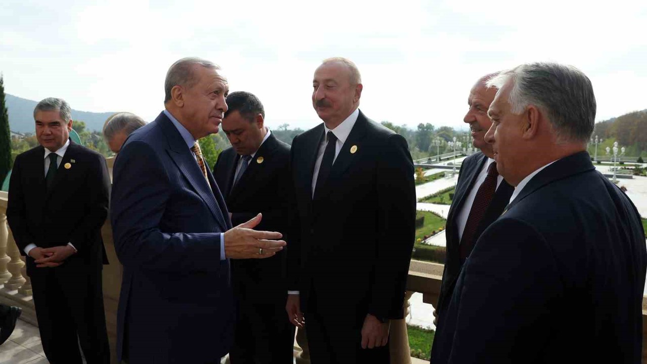 Erdoğan ve TDT liderleri, sohbet etti
