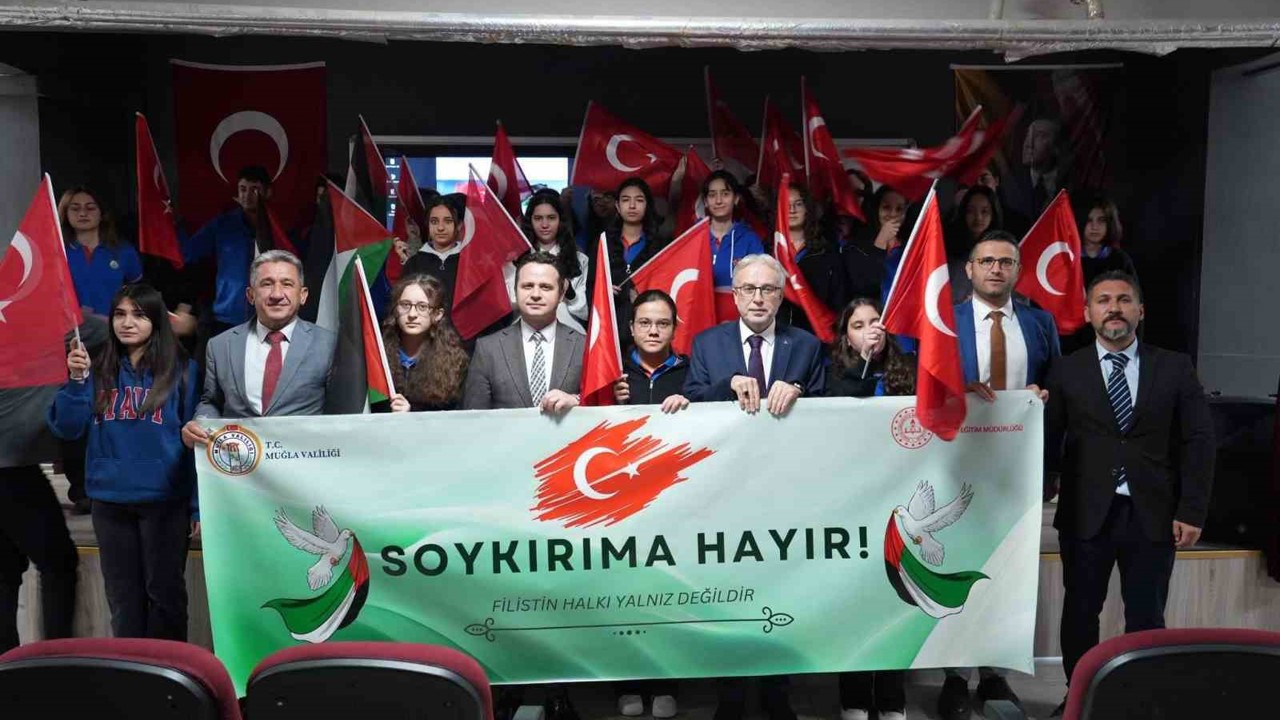 "Soykırıma Hayır" sesleri Muğla’dan yükseldi
