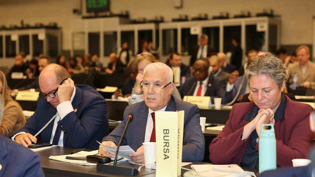 Başkan Bozbey’den Cenevre’de ‘Sürdürülebilir su yönetimi’ açıklaması
