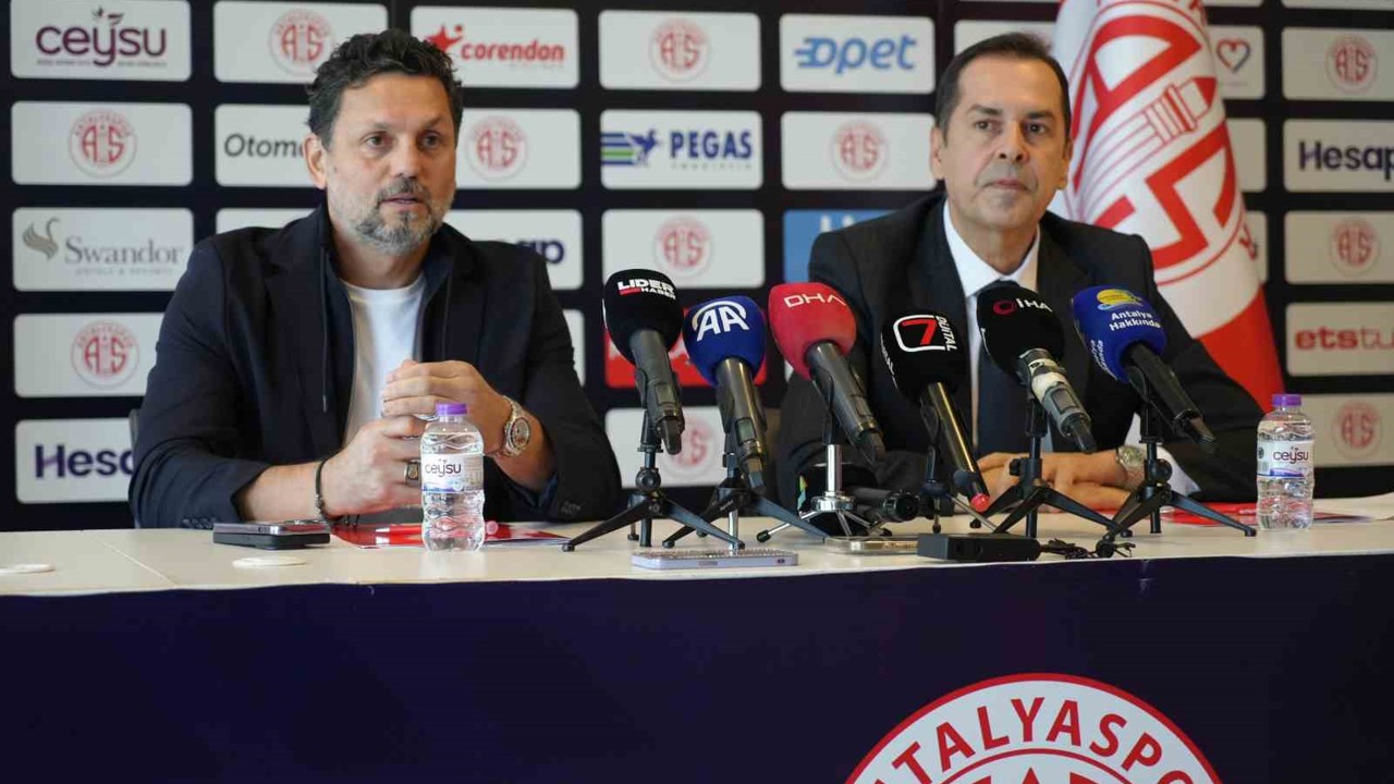 Antalyaspor, Erol Bulut ile 2 yıllık sözleşme imzaladı
