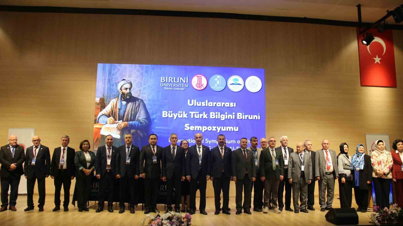 Uluslararası bilim buluşması: Büyük Türk Bilgini Biruni Sempozyumu yapıldı
