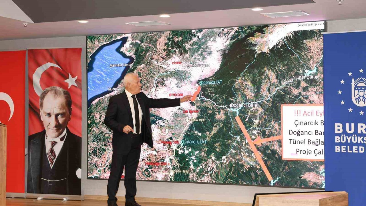 Başkan Bozbey: "Bursa’nın susuz kalmaması için çalışıyoruz"
