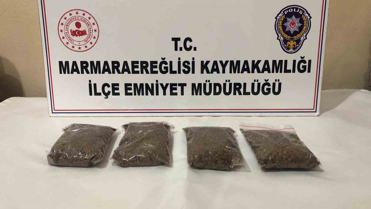 Tekirdağ’da uyuşturucu operasyonu
