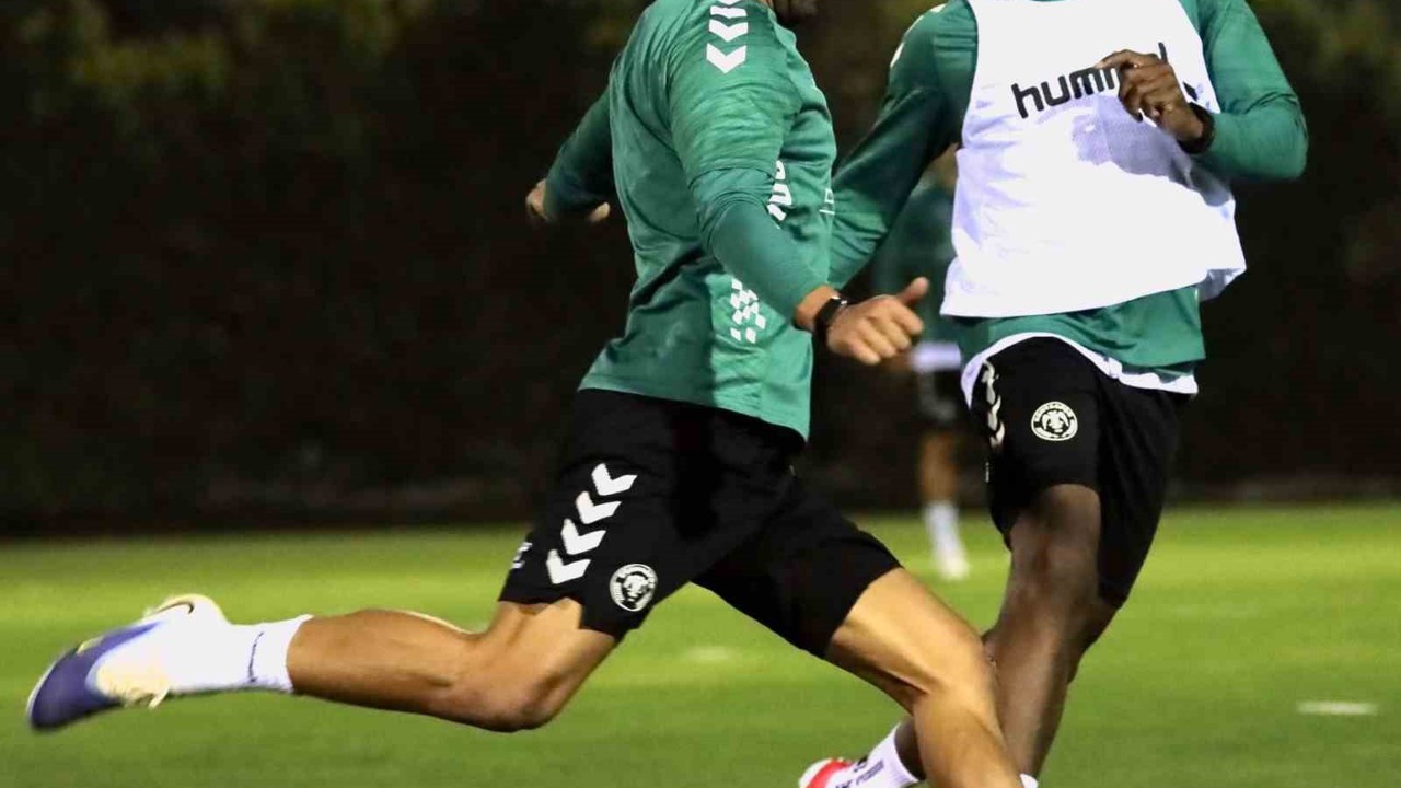 Konyaspor, Kasımpaşa maçı hazırlıklarına başladı
