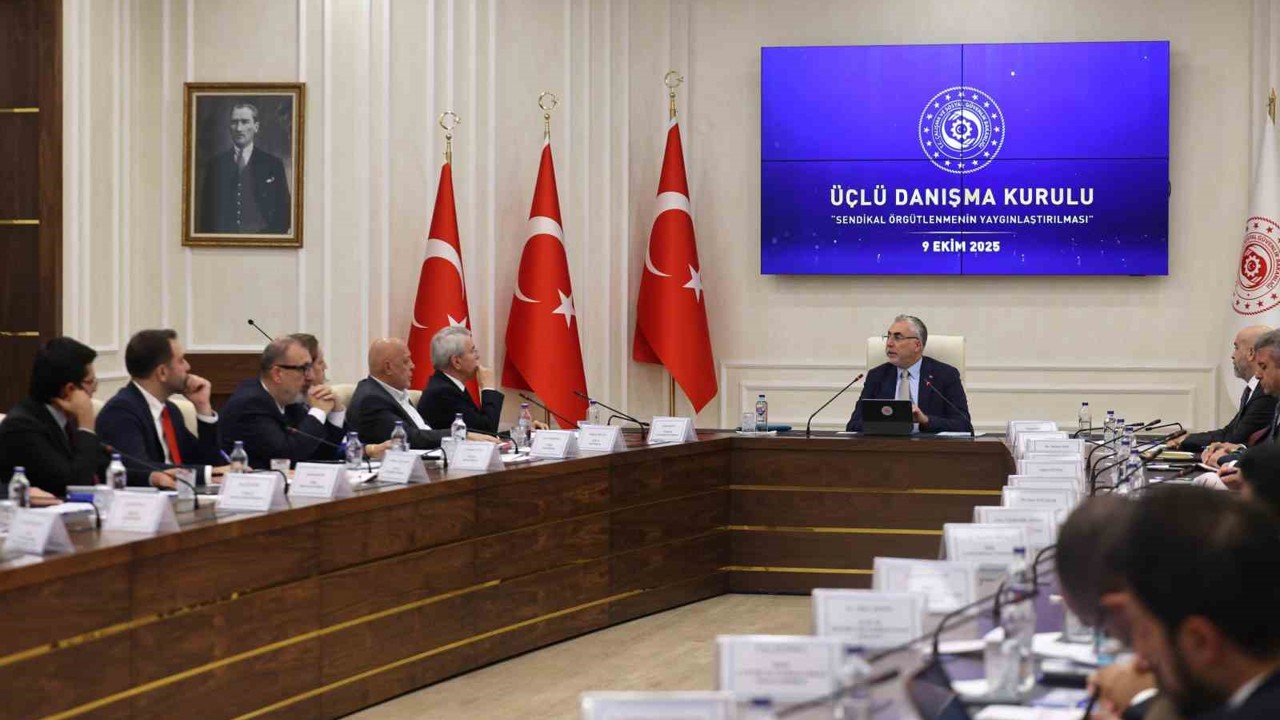 Üçlü Danışma Kurulu, "Sendikal Örgütlenmenin Yaygınlaştırılması" gündemiyle toplandı
