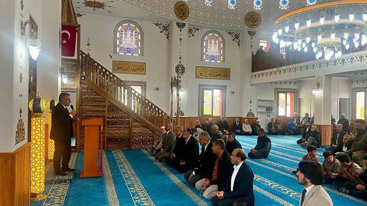 Sevda Hatun Camii, Taziye Evi ve İmam Lojmanı dualarla açıldı
