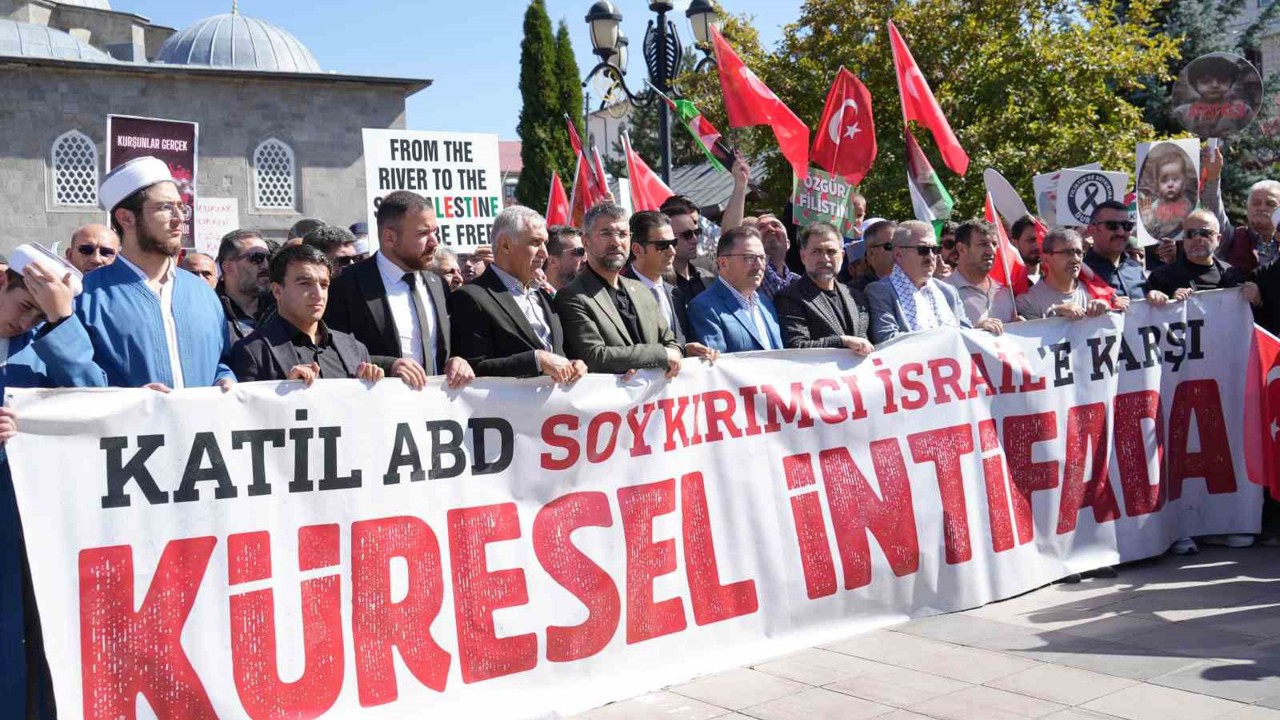 Erzurum’dan Gazze’ye destek
