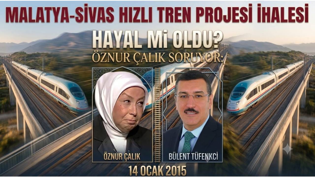 Malatya’da Hızlı Tren Bilmecesi: 12 Yıldır Bitmeyen Müjdeler, Değişmeyen Vaatler