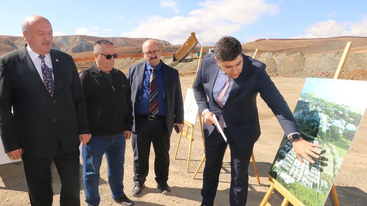 Erzincan ekonomisine katma değer sağlayacak Besi OSB’de çalışmalar devam ediyor
