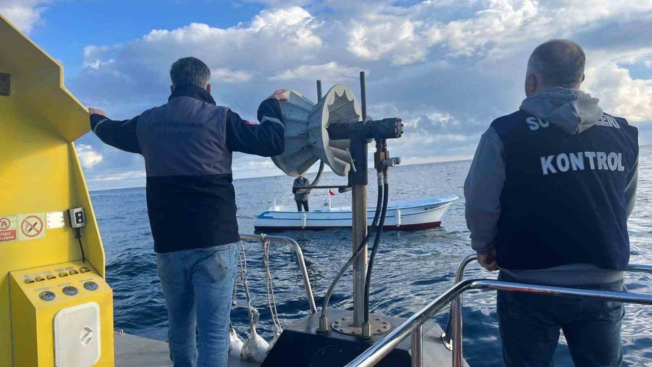 Sinop’ta su ürünleri denetimleri
