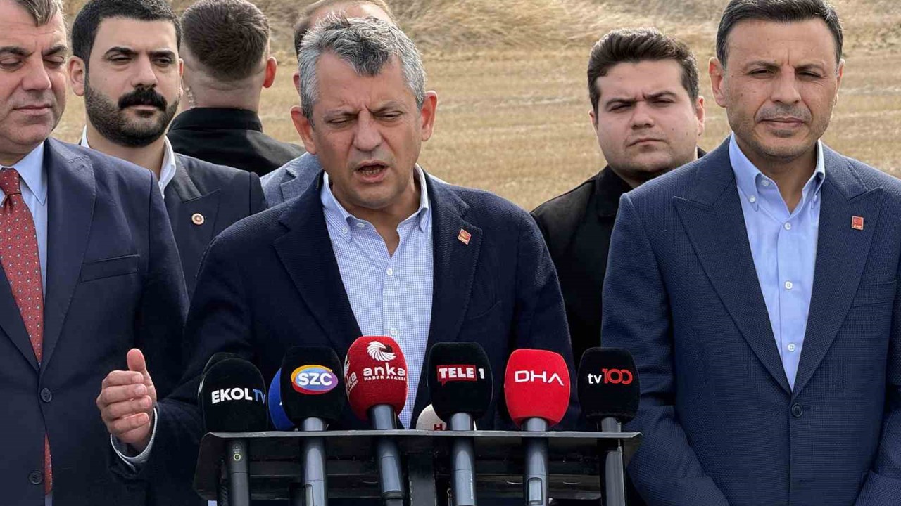 CHP Genel Başkanı Özel: "Sumud Filosu’na saldırı büyük bir ahlaksızlıktır"

