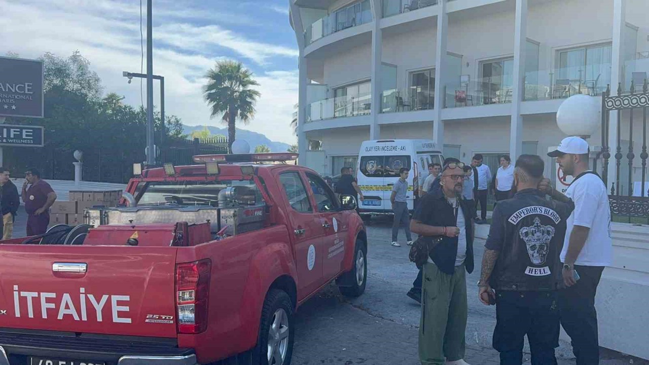 Marmaris’te otelde patlama: 3 yaralı

