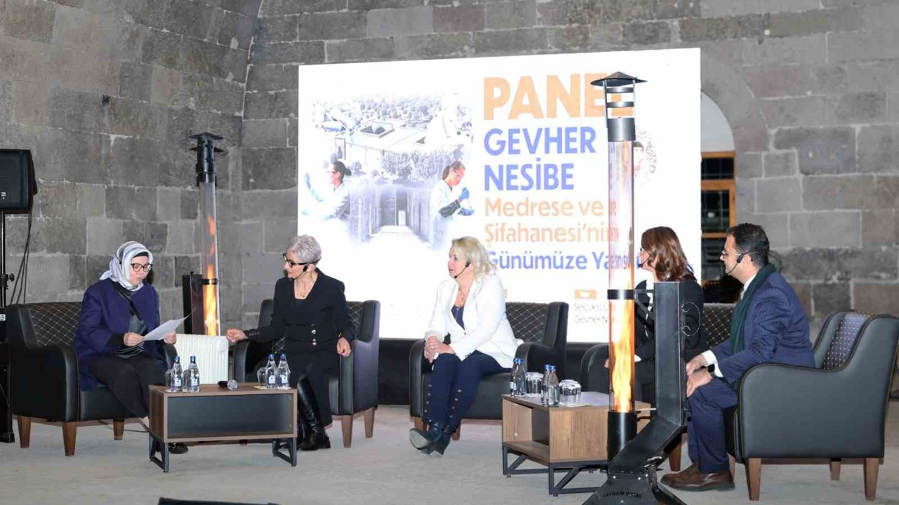 ERÜ’de ‘Gevher Nesibe Medrese ve Şifahanesi’nin Günümüze Yansıması’ paneli
