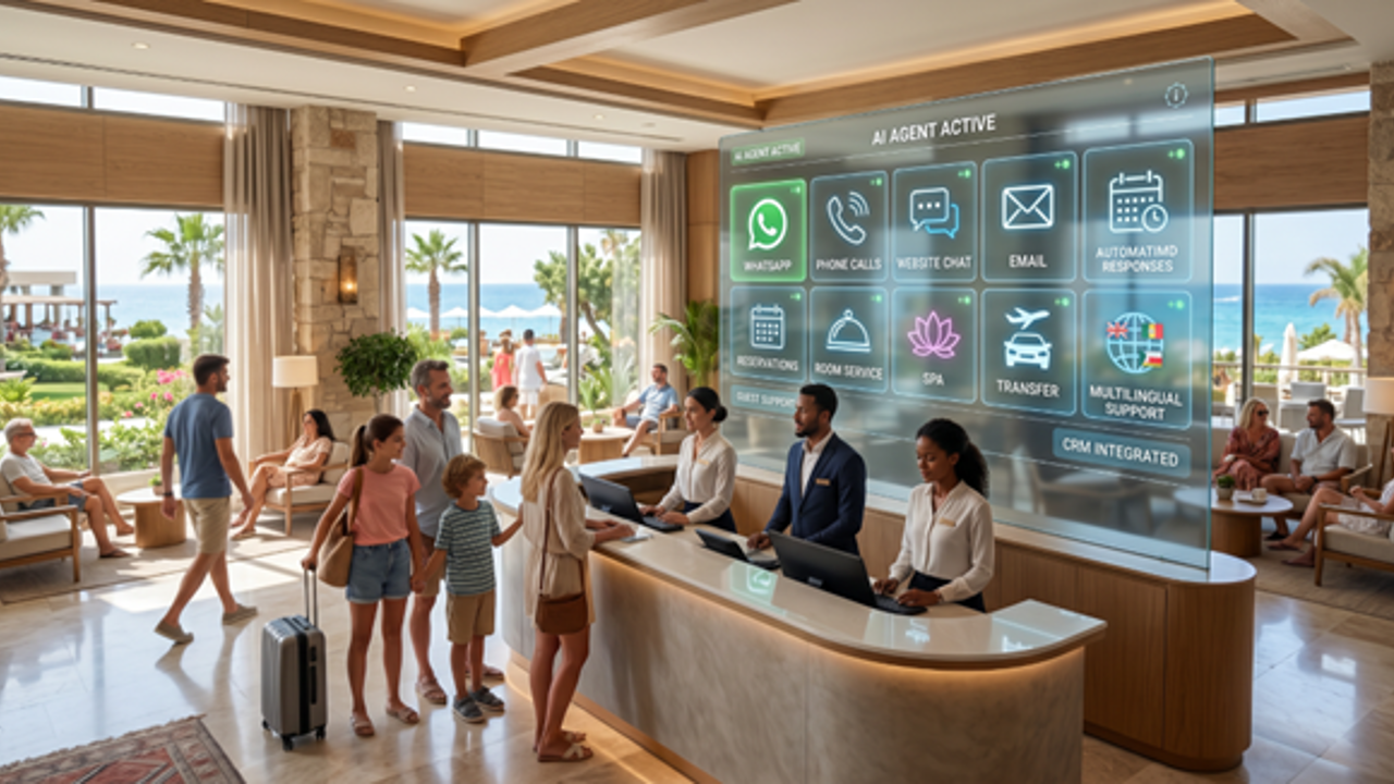 Otel İşletmecileri İçin AI Agent: Daha Az Ekiple Daha İyi Hizmet
