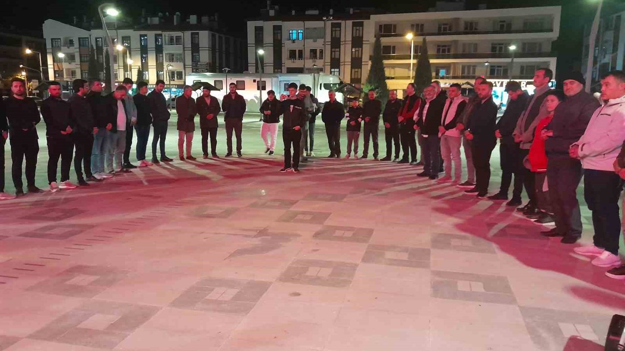 Karapınar’dan Sumud Filosu’na destek
