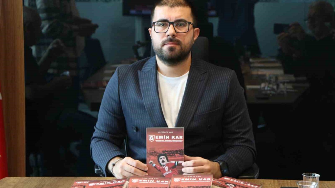 Samsunspor efsanesi Emin Kar’ın hayatı kitap oldu
