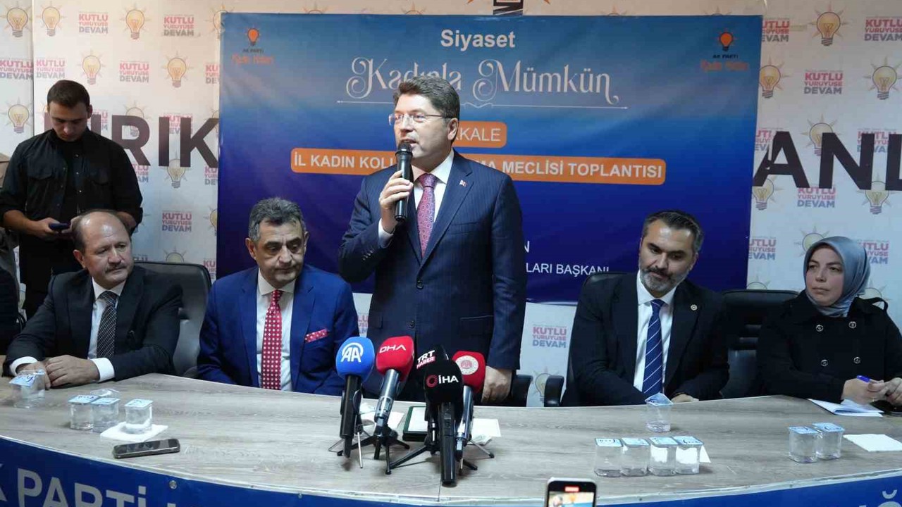 Adalet Bakanı Tunç: "Türkiye Yüzyılı’nı terör olmadan inşa edeceğiz"
