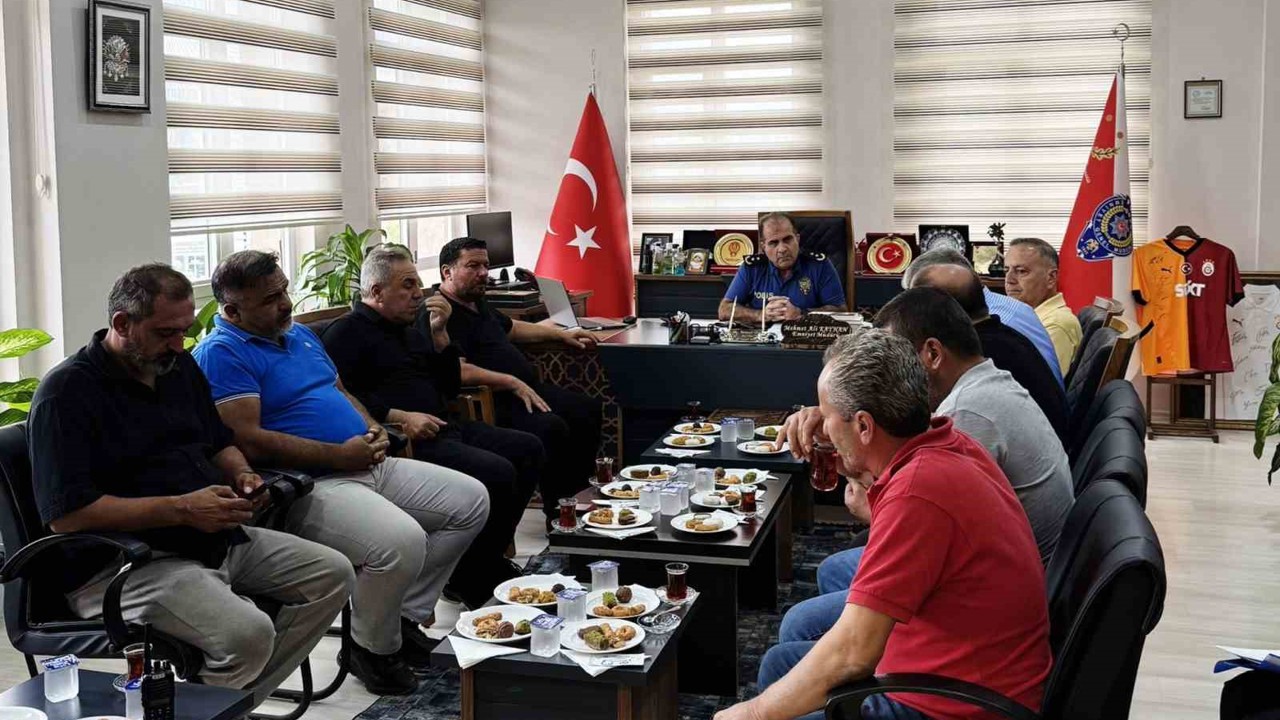 Gazipaşa’da muhtarlarla ’Huzur Toplantısı’ yapıldı
