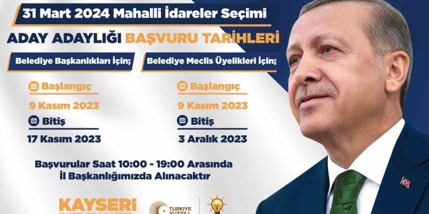 AK Parti Kayseri’de yerel seçim mesaisi başladı