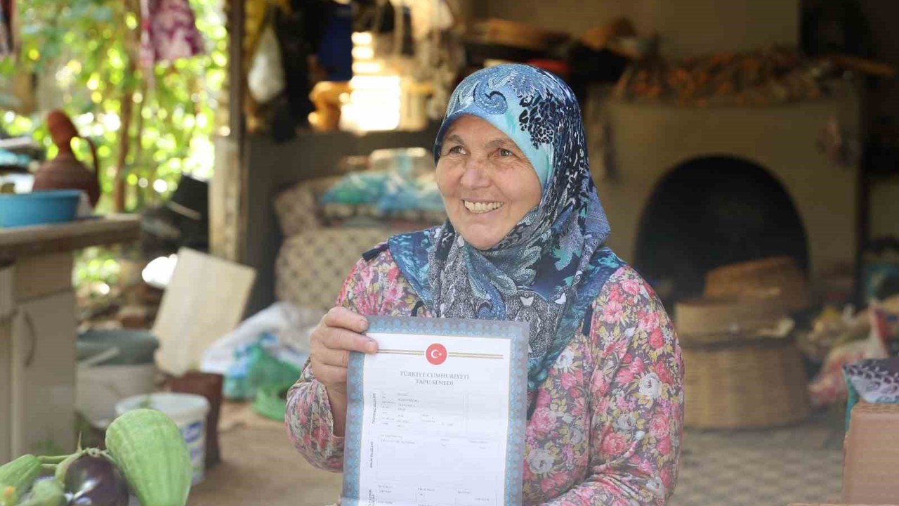 Yeşilyayla’da yarım asırlık tapu hasreti sona erdi

