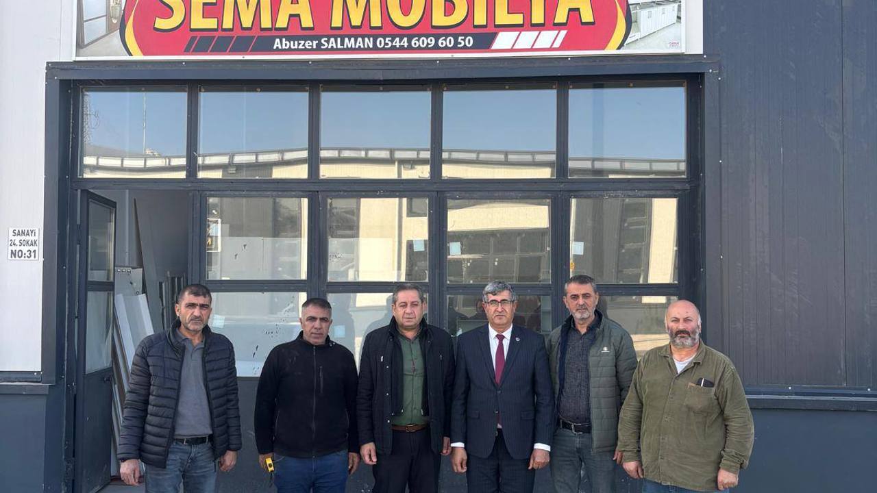 BBP’den Yeni Sanayi Sitesi Esnafına Destek ve Yerinde İnceleme Ziyareti