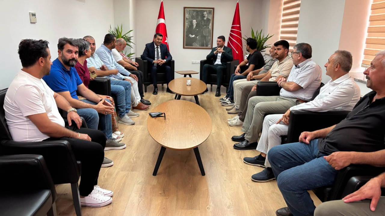 MTSO Başkan Adayı Mahmut Boyraz’dan CHP’ye ziyaret