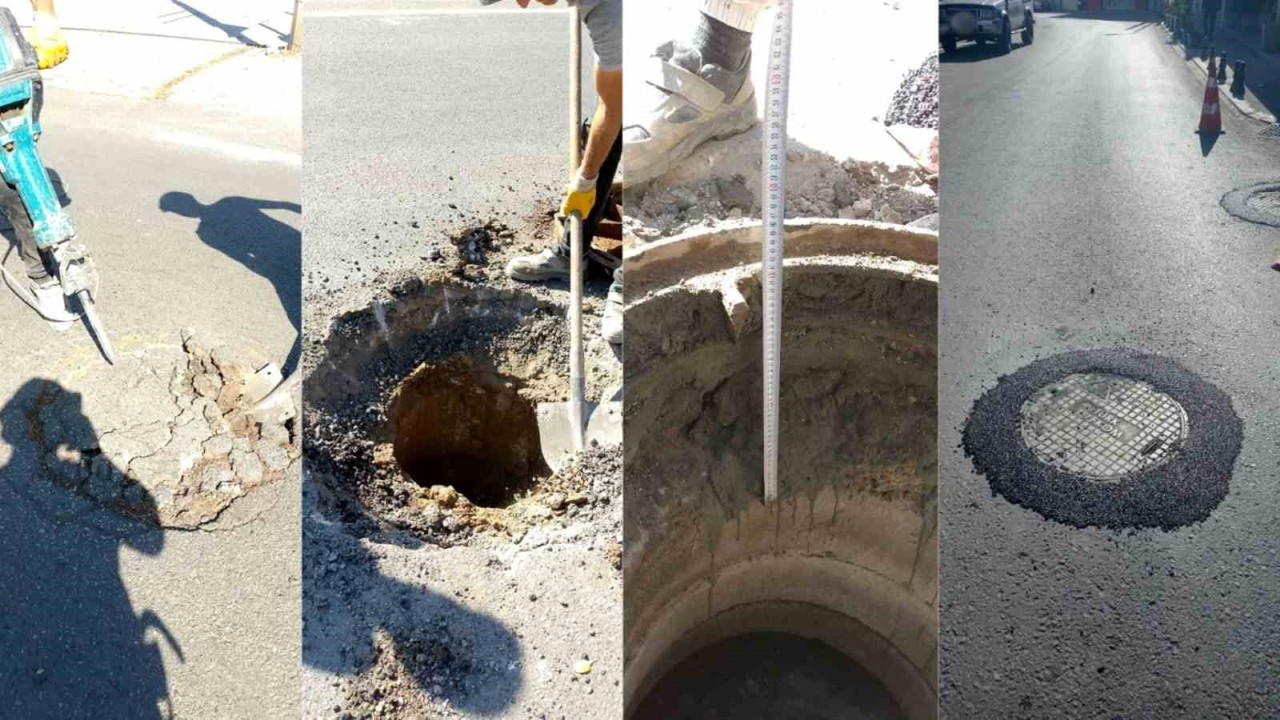 Bodrum’da yol altında kalan bacalar yükseltiliyor
