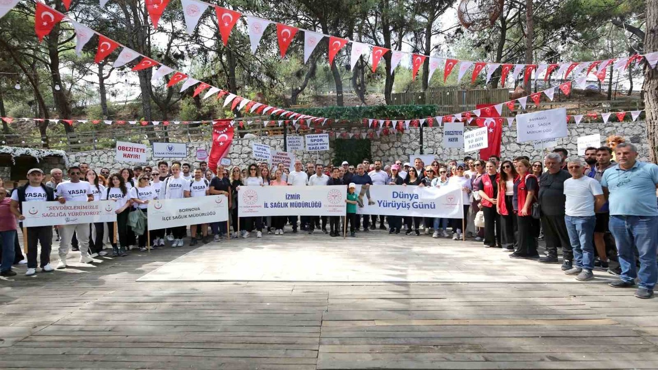 İzmir’de sağlık için doğa yürüyüşü

