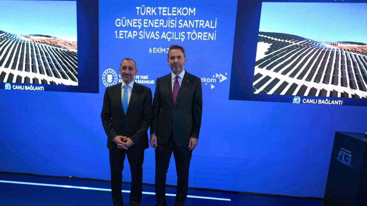 Türk Telekom Sivas’taki GES yatırımını 5G ile İstanbul’dan açtı
