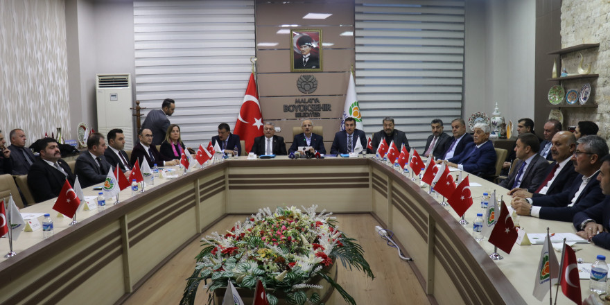 Bakan Uraloğlu Malatya’da koordinasyon toplantısına katıldı