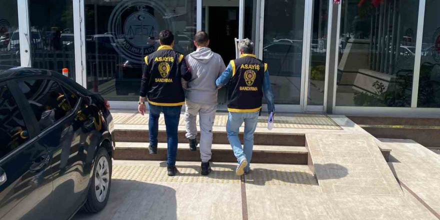 Bandırma’da motosiklet hırsızları tutuklandı