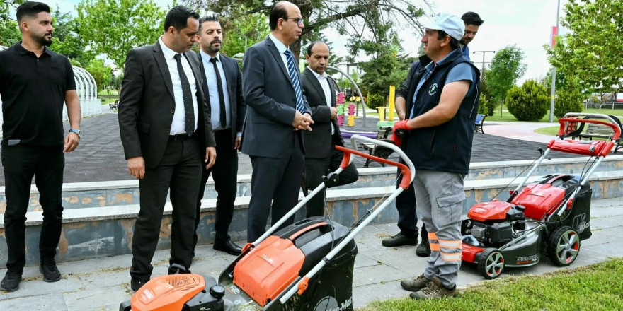 Başkan Geçit, Beylerderesi Şehir Parkındaki yenileme çalışmalarını inceledi