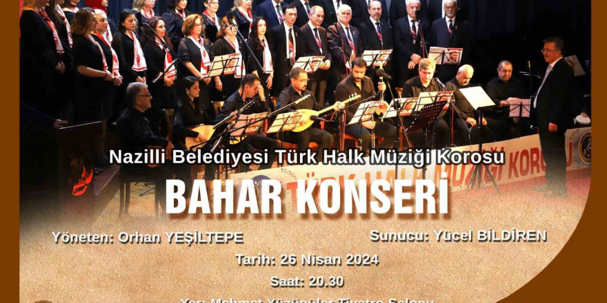 Başkan Tetik’ten ’Bahara Merhaba’ konserine davet
