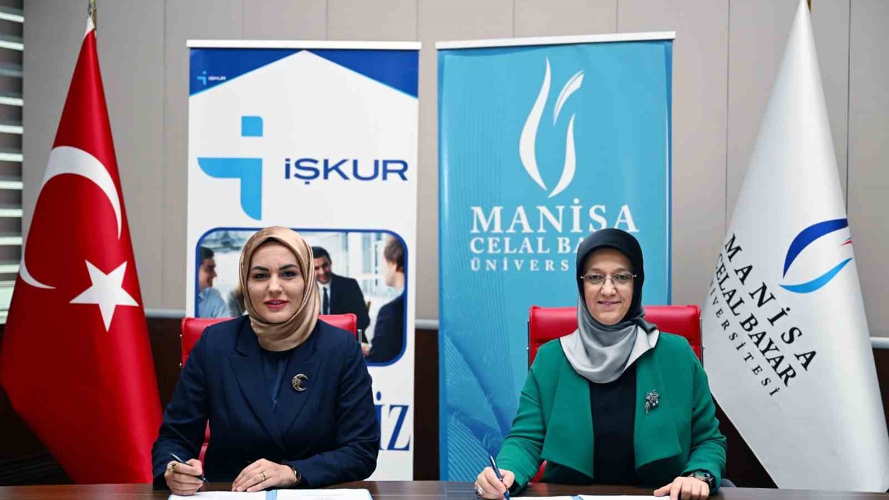 Manisa CBÜ ile İŞKUR arasında işbirliği protokolü
