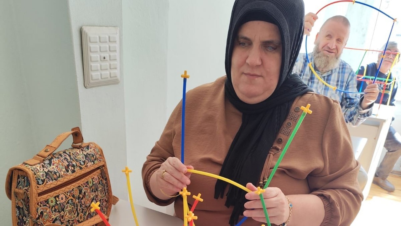 Bafra’da görme engellilere "Akıl ve Zeka Oyunları Kursu"
