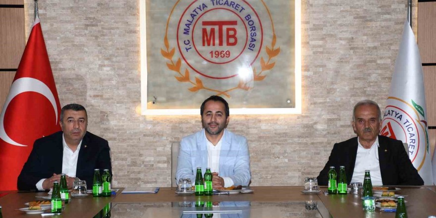Borsa Başkanı Özcan: “Malatya’yı ayağa kaldırmak için birlikte çalışacağız”