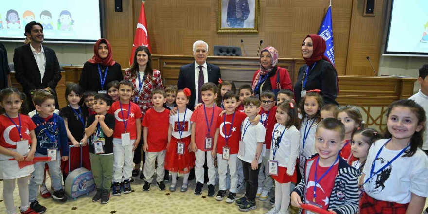 Bursa Büyükşehir Meclisi’nde söz hakkı çocukların