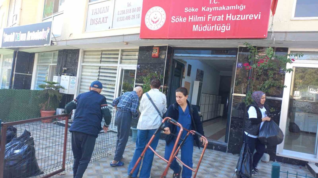 Söke Hilmi Fırat Huzurevi 23 yıl sonra yeni binasına taşındı
