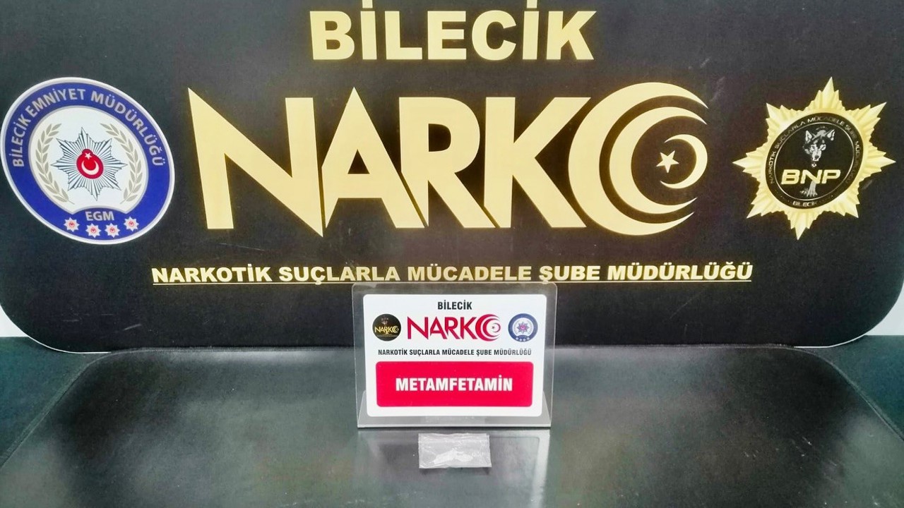 Bilecik’te uyuşturucu operasyonu: 1 kişi yakalandı
