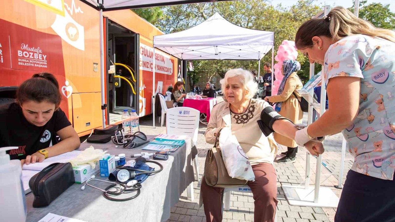 Bursa’da kadınlara ücretsiz sağlık taraması

