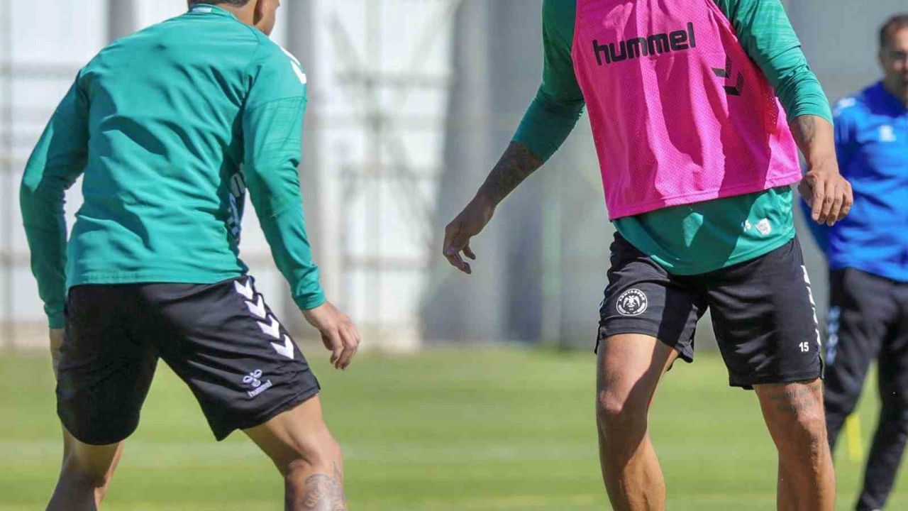 Konyaspor, Kasımpaşa maçının hazırlıklarını sürdürdü

