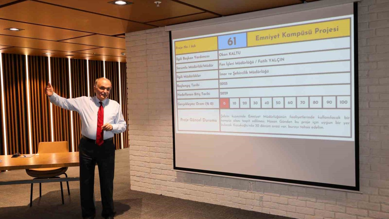 Başkan Özlü: "100 projemizi tek tek hayata geçiriyoruz"
