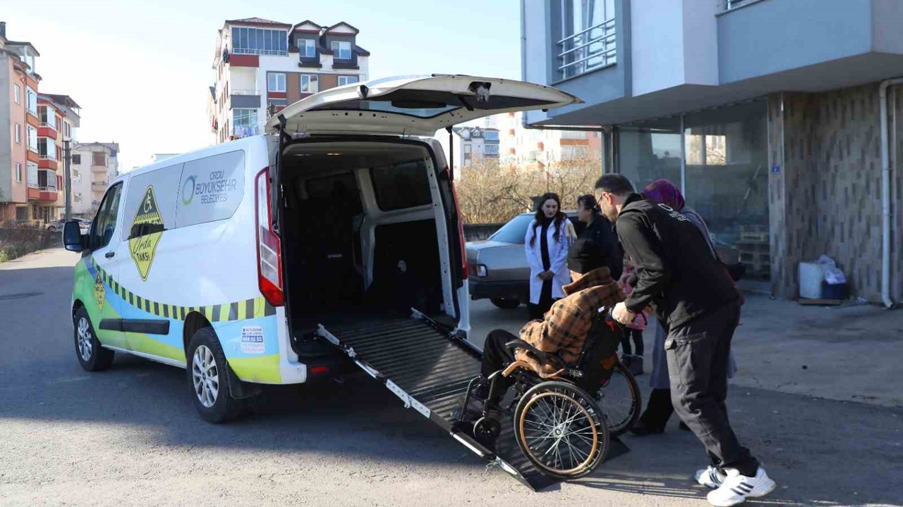Ordu’da ‘Engelsiz Taksi’ projesi
