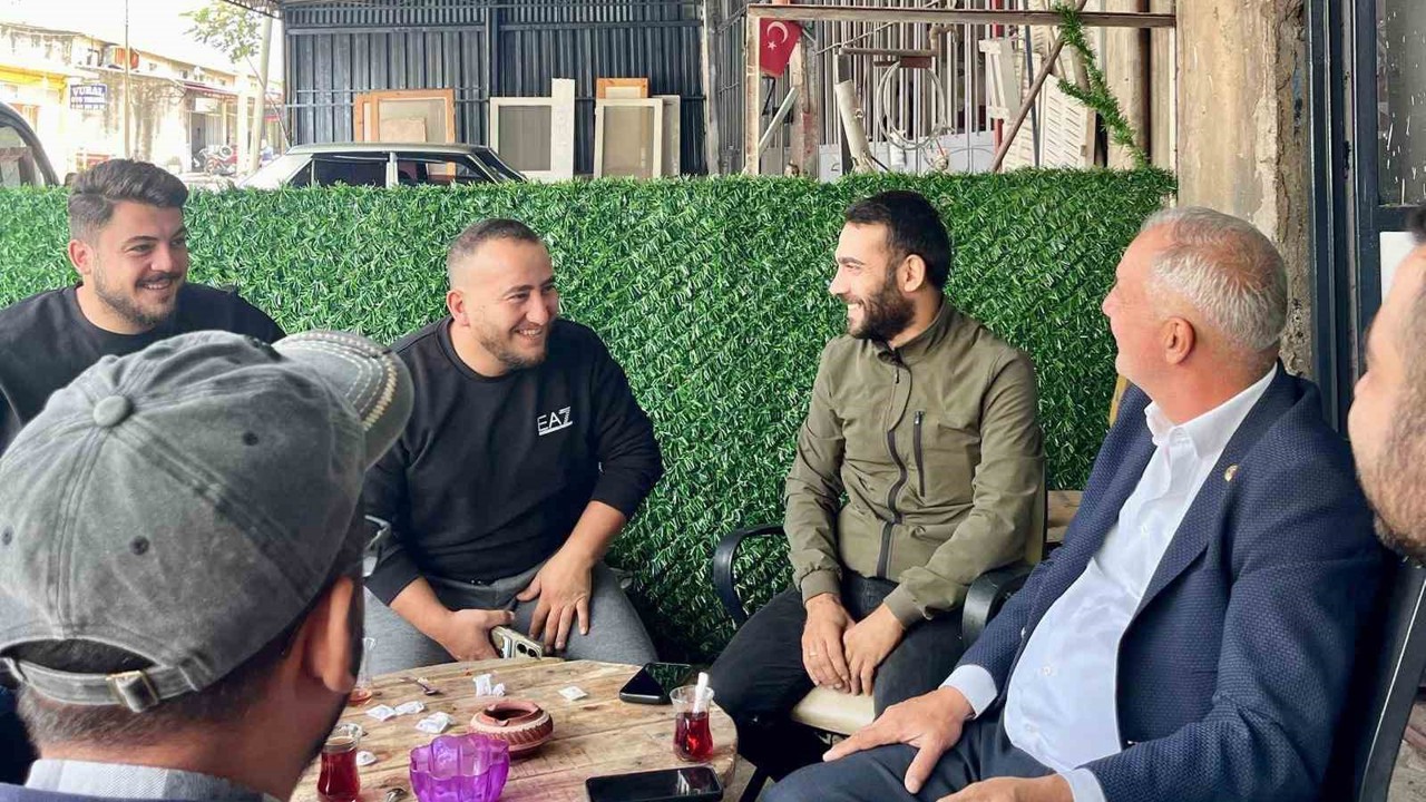 Başkan Yıldırımkaya sanayi esnafıyla buluştu
